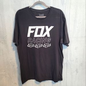Fox Racing Tee, Black (XL)